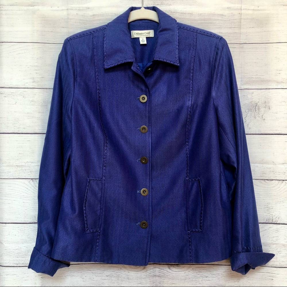 Coldwater Creek Blue Jacket